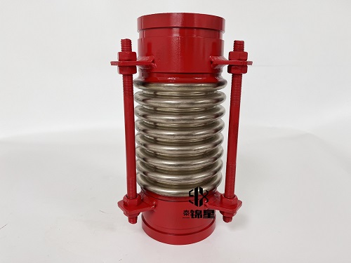 溝槽波紋補償器