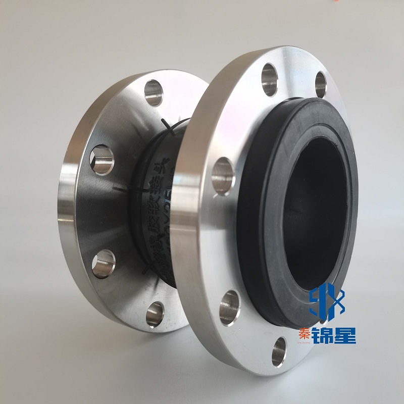 DN40球墨法蘭耐油橡膠接頭